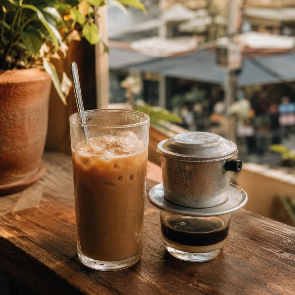 Mặt tiền quán cà phê